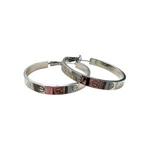 Silver Tone Earrings